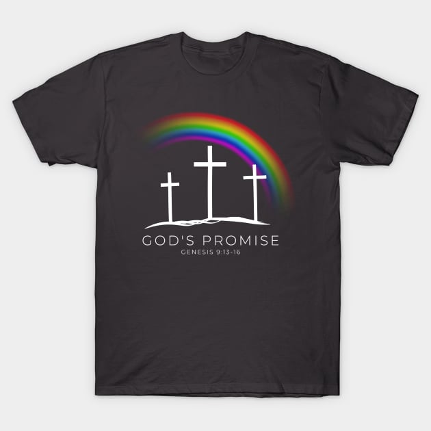 God's Promise, Trendy Christian T-Shirt, Jesus loves everyone, Wear Your Faith, Bible Verse T-Shirt, Faith T-Shirt T-Shirt by ChristianFaithWear